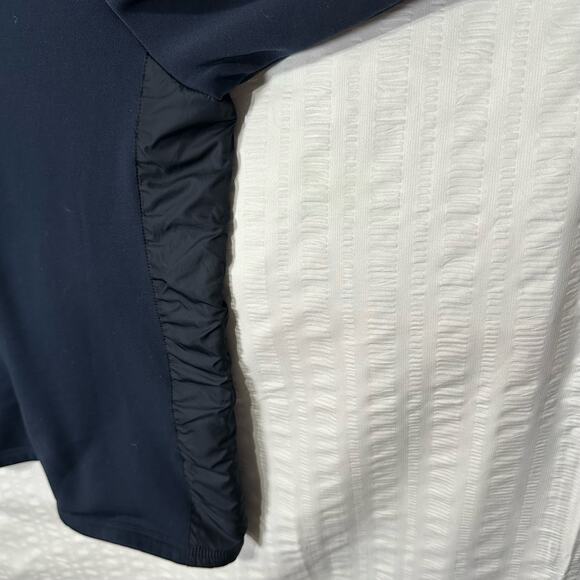 Aztech Mountain Aspen Sweater Mens Extra Large Navy Quarter Zip Sweatshirt Ski - Picture 5 of 14